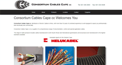 Desktop Screenshot of consortiumcables.co.za